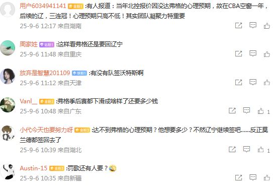 山东男篮目, Niw, 方面差距极