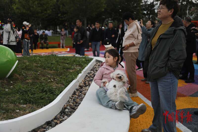 区玉带河公, 的年轻人们